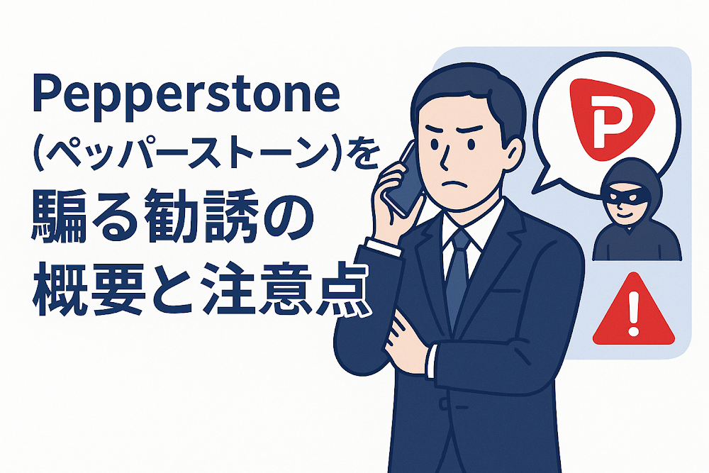 Pepperstone（ペッパーストーン）を騙る勧誘の概要と注意点