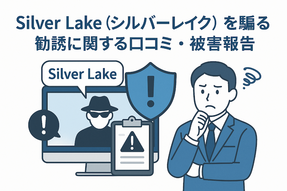 Silver Lake（シルバーレイク）を騙る勧誘に関する口コミ・被害報告