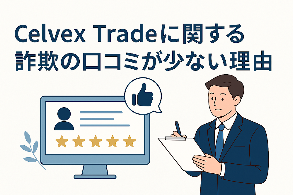 Celvex Tradeに関する詐欺の口コミが少ない理由