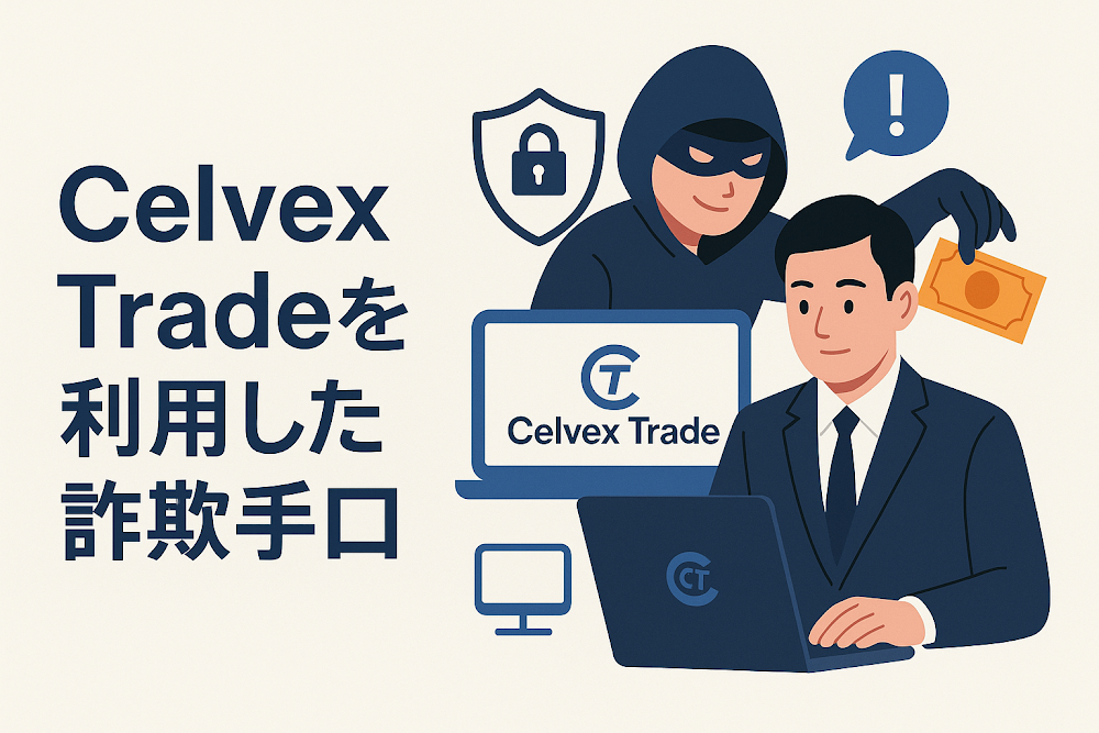 Celvex Tradeを利用した詐欺手口