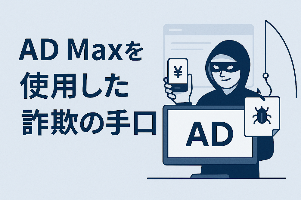 AD Maxを使用した詐欺の手口