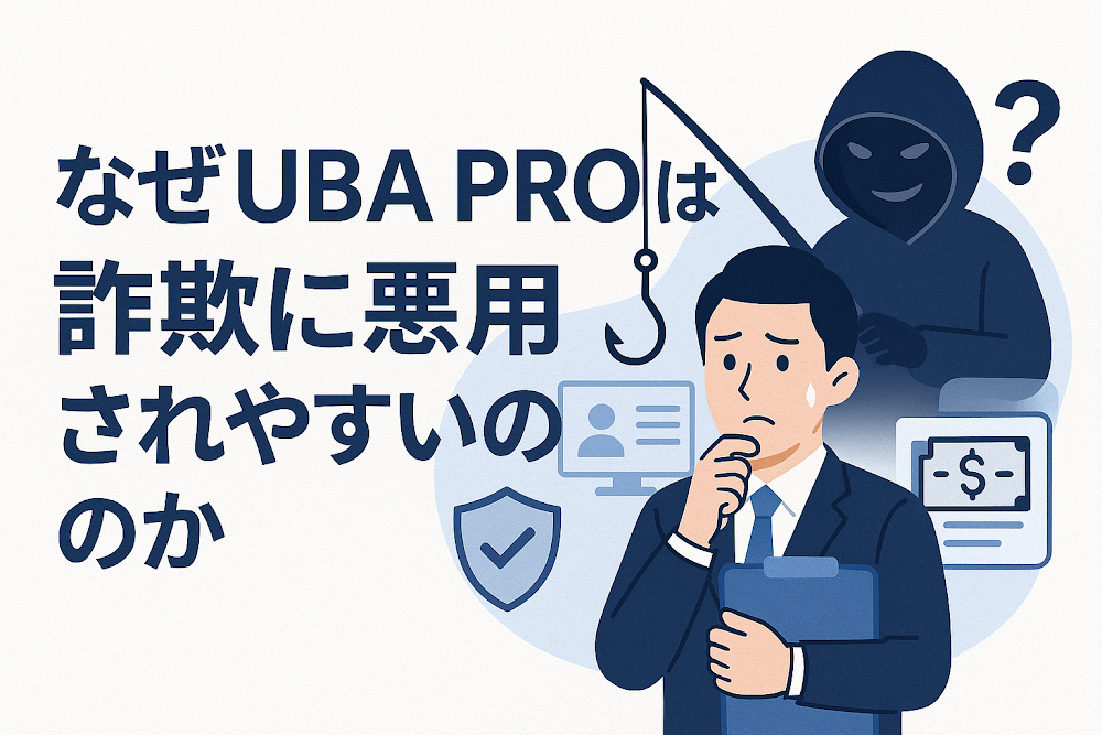 なぜUBA PROは詐欺に悪用されやすいのか