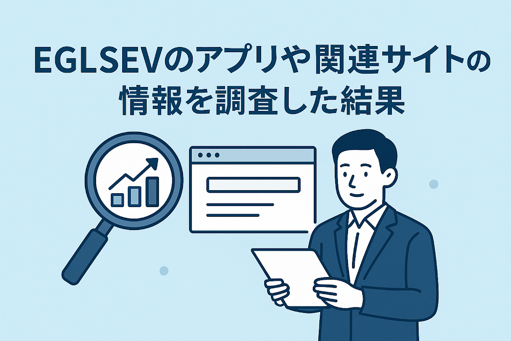 EGLSEVのアプリや関連サイトの情報を調査した結果