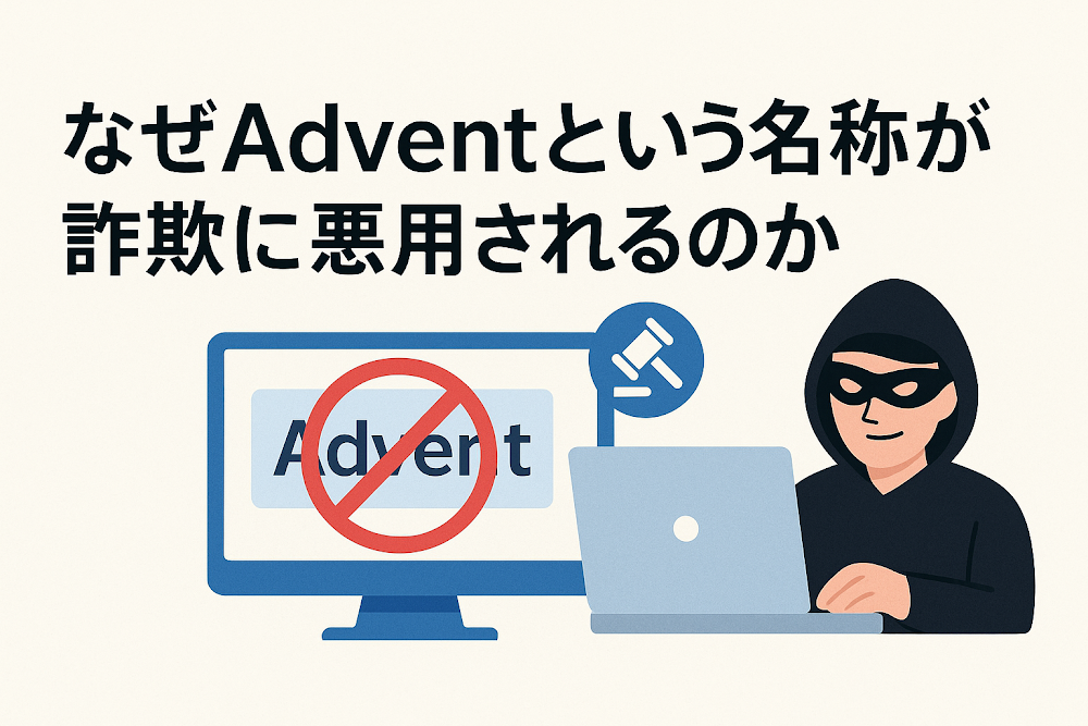 なぜAdventという名称が詐欺に悪用されるのか