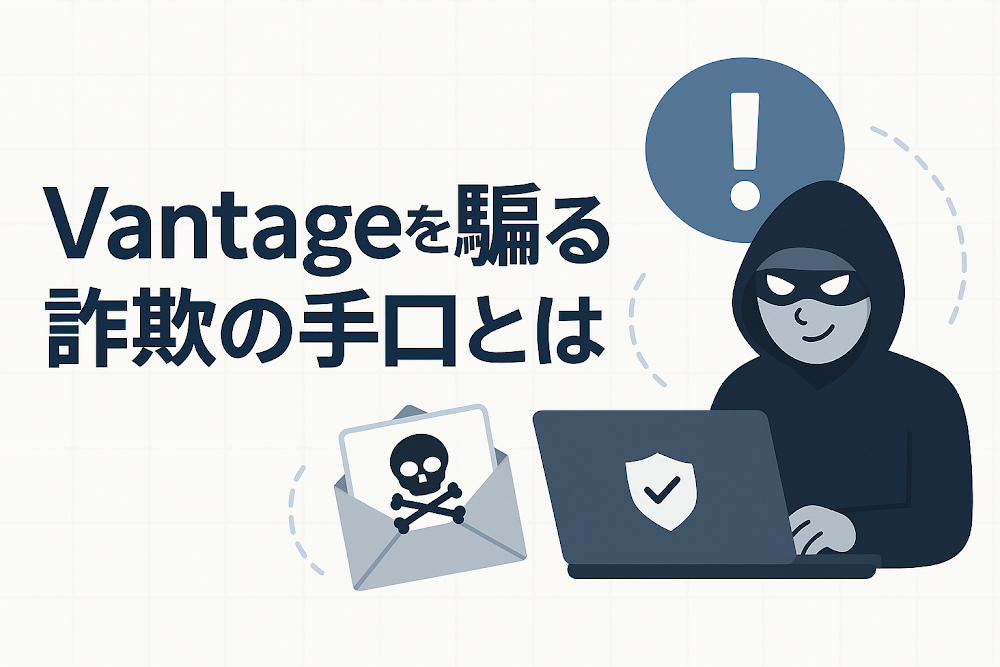 Vantageを騙る詐欺の手口とは