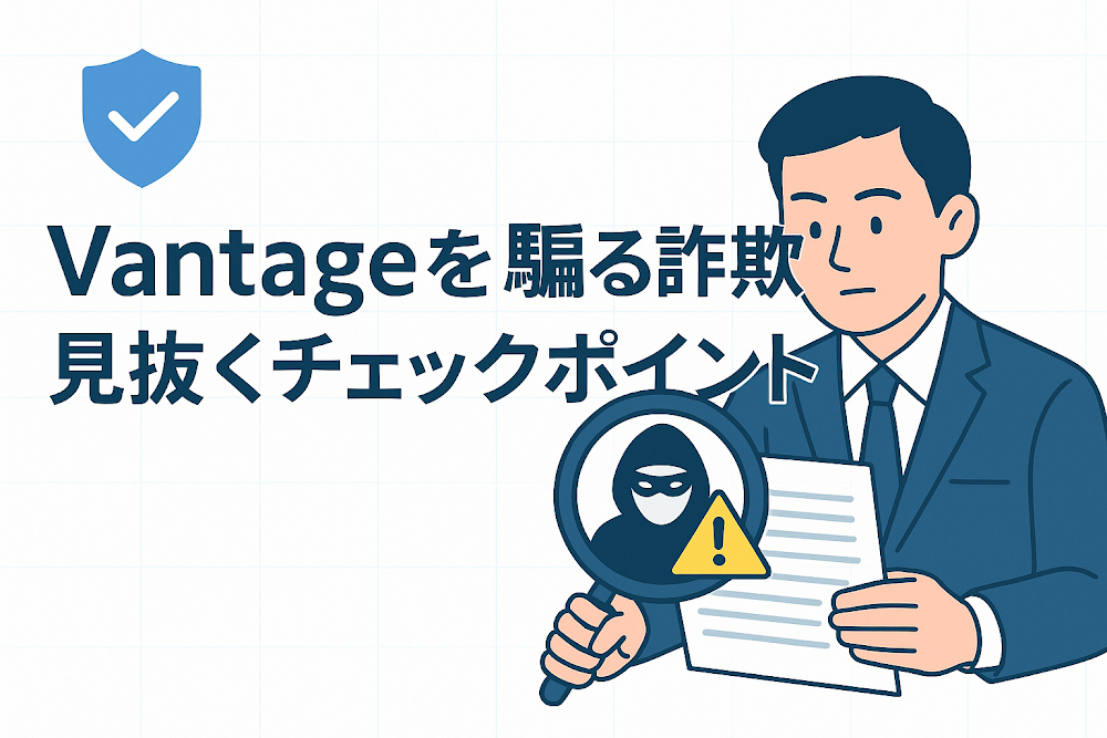 Vantageを騙る詐欺を見抜くチェックポイント
