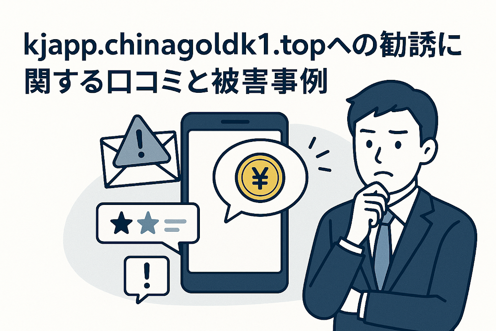 kjapp.chinagoldk1.topへの勧誘に関する口コミと被害事例