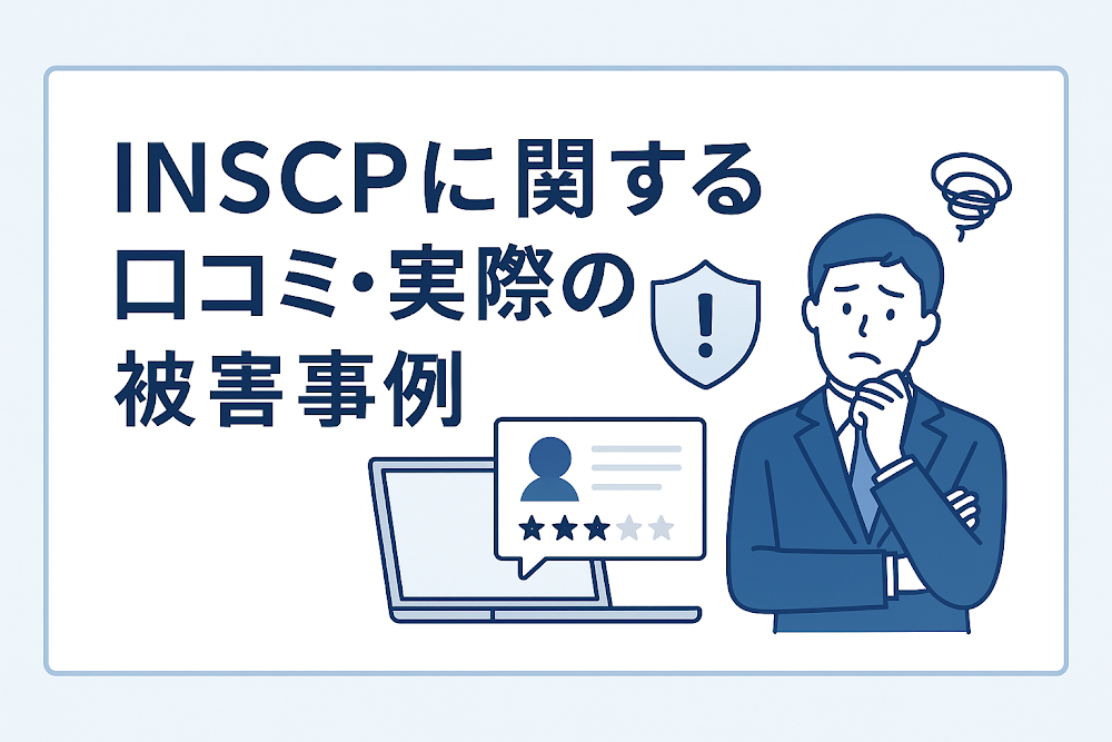 INSCPに関する口コミ・実際の被害事例