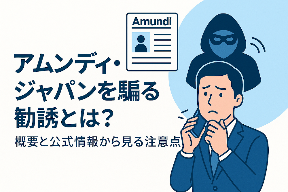 アムンディ・ジャパンを騙る勧誘とは？概要と公式情報から見る注意点