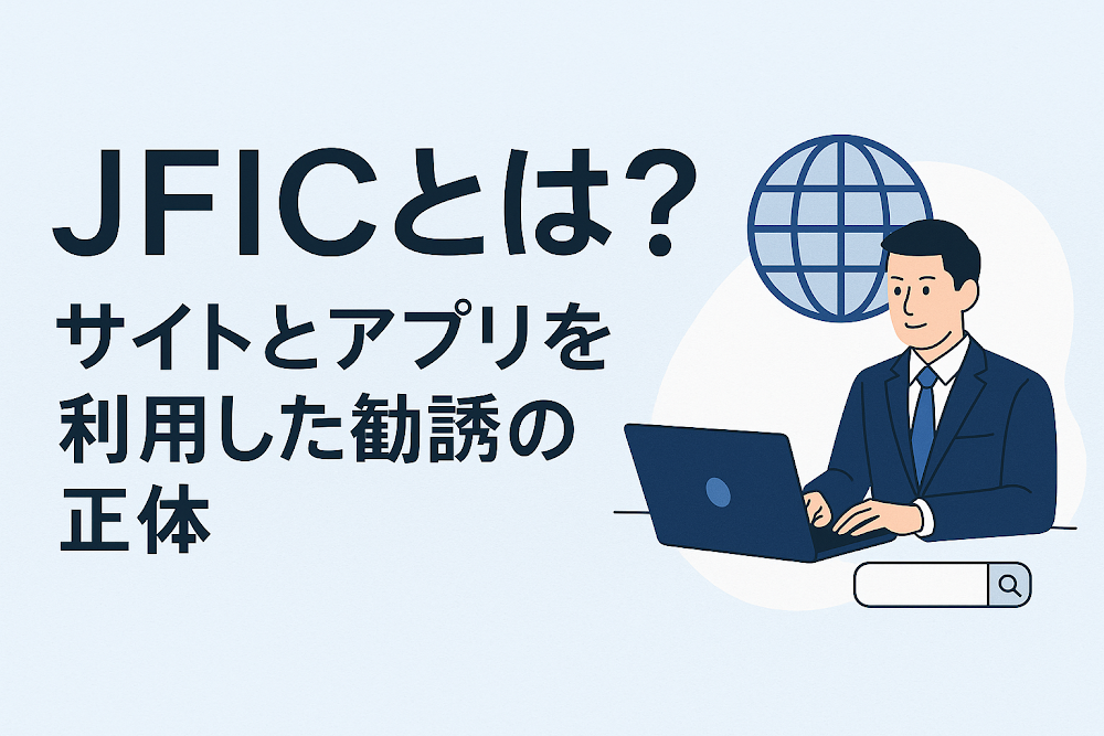 JFICとは？サイトとアプリを利用した勧誘の正体