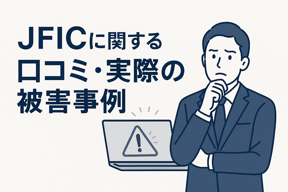 JFICに関する口コミ・実際の被害事例