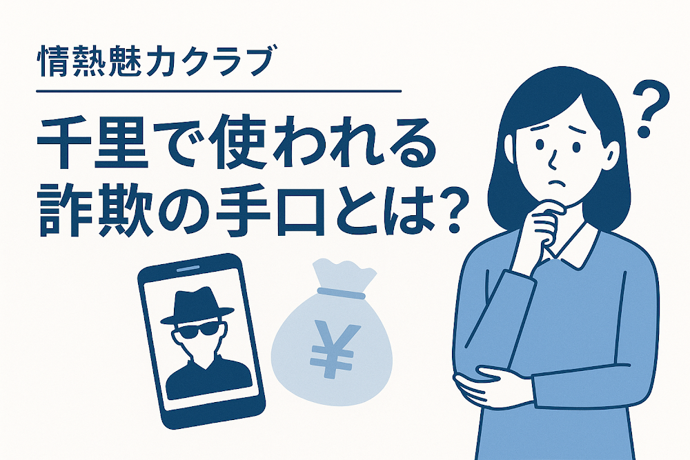 情熱魅力クラブ-千里で使われる詐欺の手口とは？