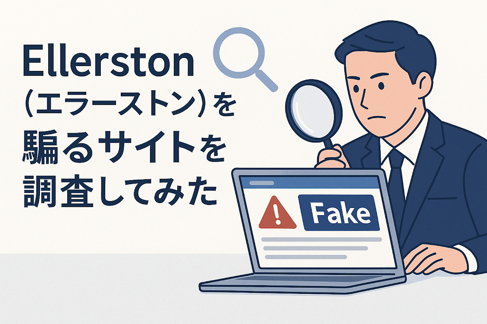 Ellerston（エラーストン）を騙るサイトを調査してみた