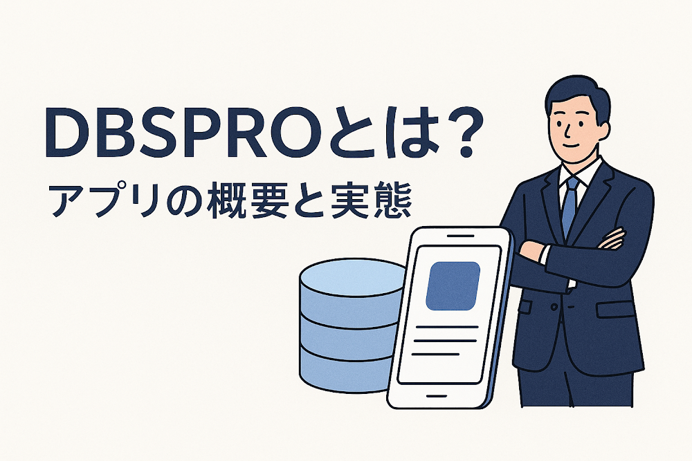 DBSPROとは？アプリの概要と実態