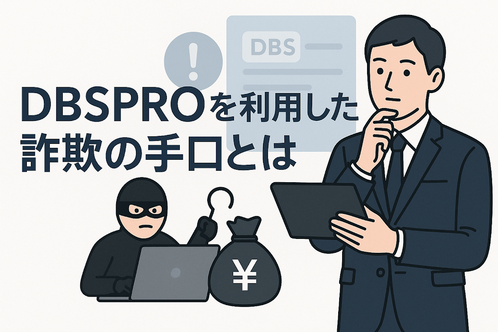 DBSPROを利用した詐欺の手口とは