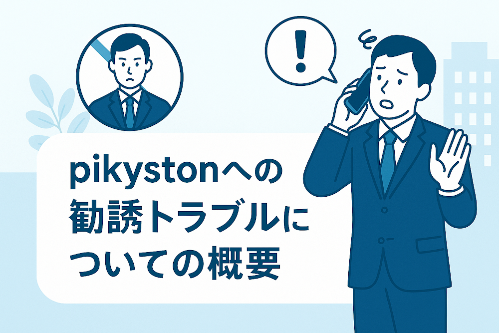pikystonへの勧誘トラブルについての概要
