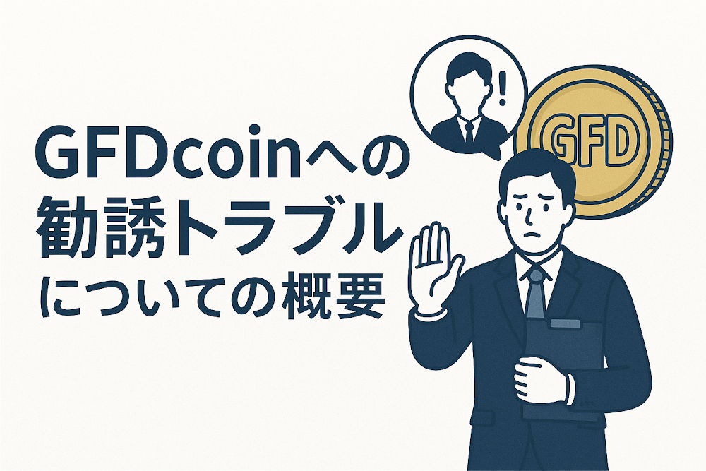 GFDcoinへの勧誘トラブルについての概要