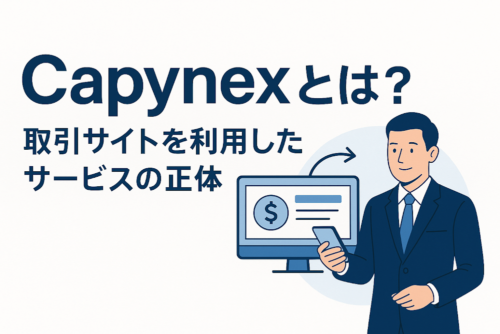 Capynexとは？取引サイトを利用したサービスの正体
