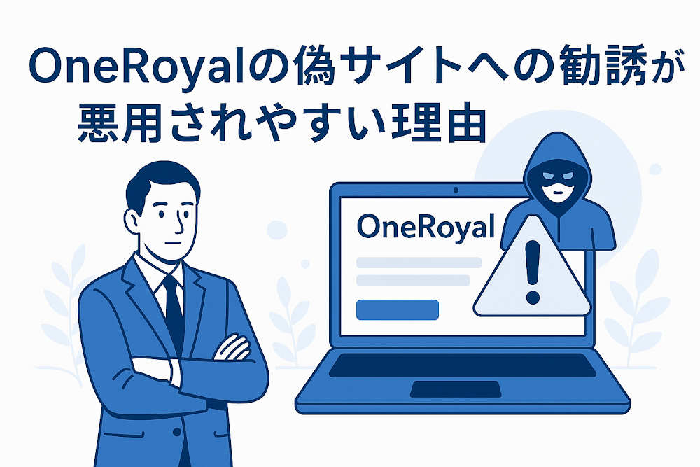 OneRoyalの偽サイトへの勧誘が悪用されやすい理由