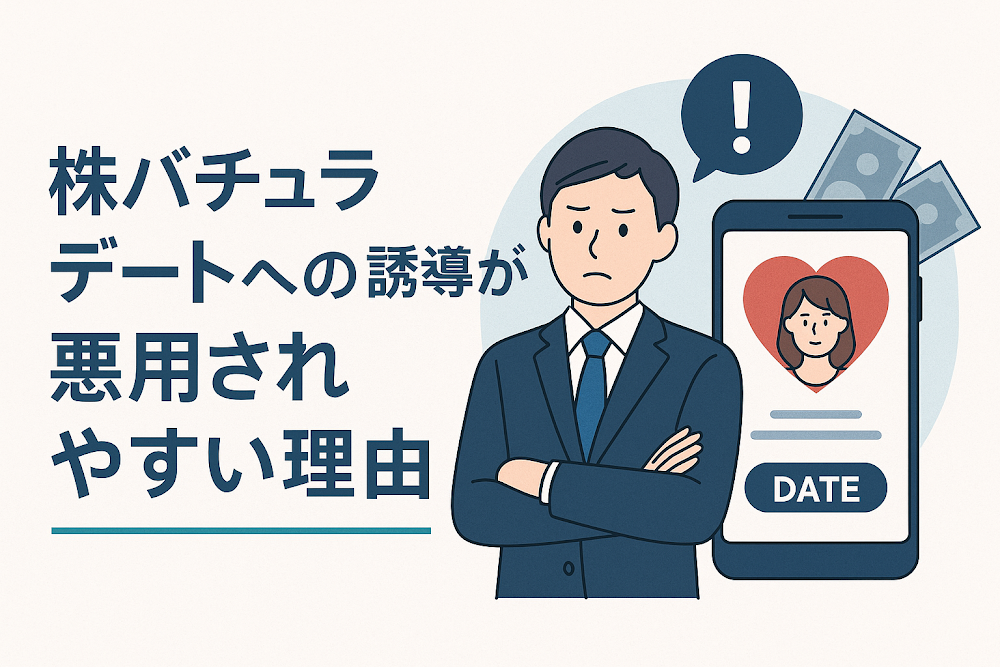 株バチュラデートへの誘導が悪用されやすい理由