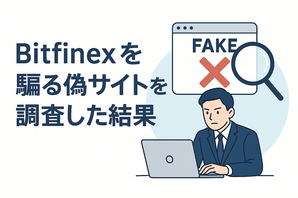 Bitfinexを騙る偽サイトを調査した結果