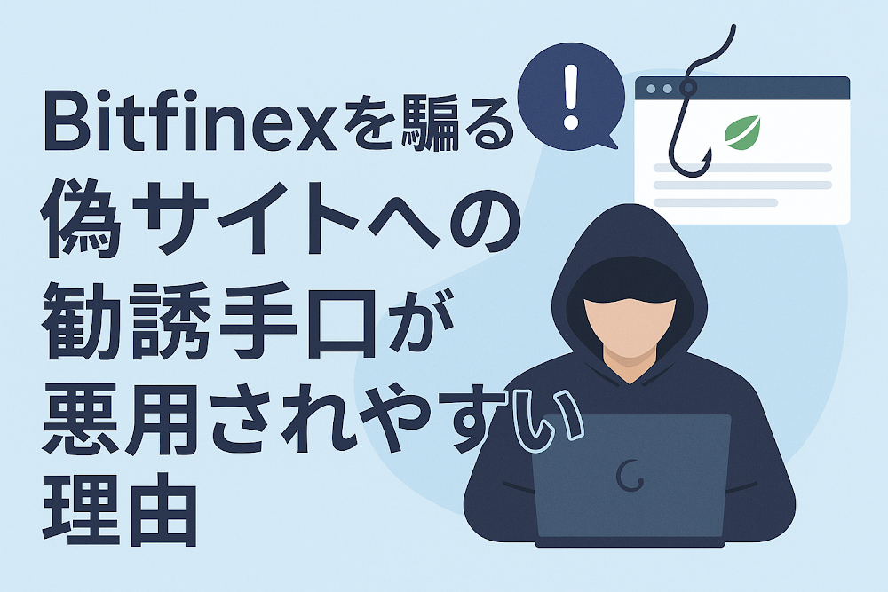 Bitfinexを騙る偽サイトへの勧誘手口が悪用されやすい理由