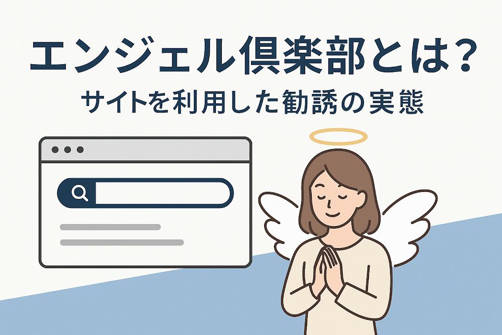 エンジェル倶楽部とは？サイトを利用した勧誘の実態