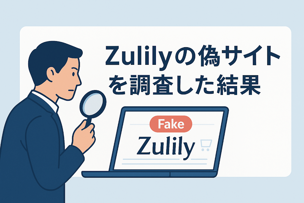 Zulilyの偽サイトを調査した結果