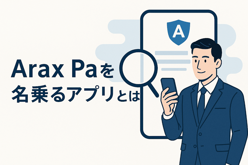 Arax Paを名乗るアプリとは