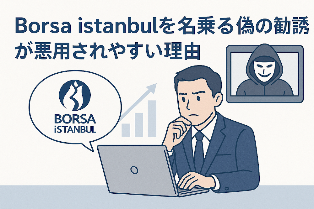 Borsa Istanbulを名乗る偽の勧誘が悪用されやすい理由