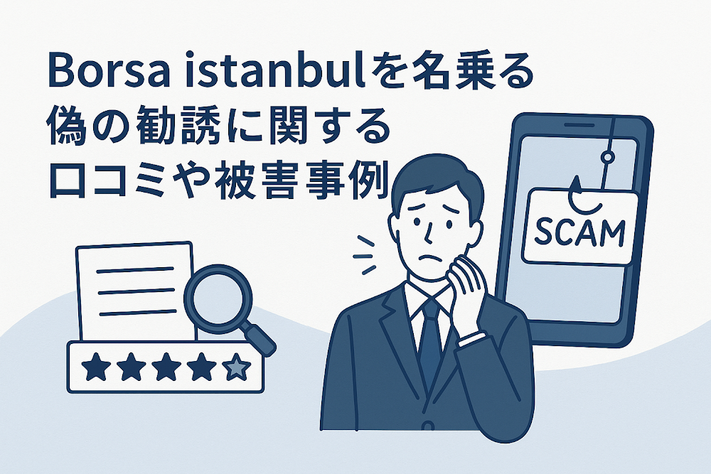 Borsa Istanbulを名乗る偽の勧誘に関する口コミや被害事例