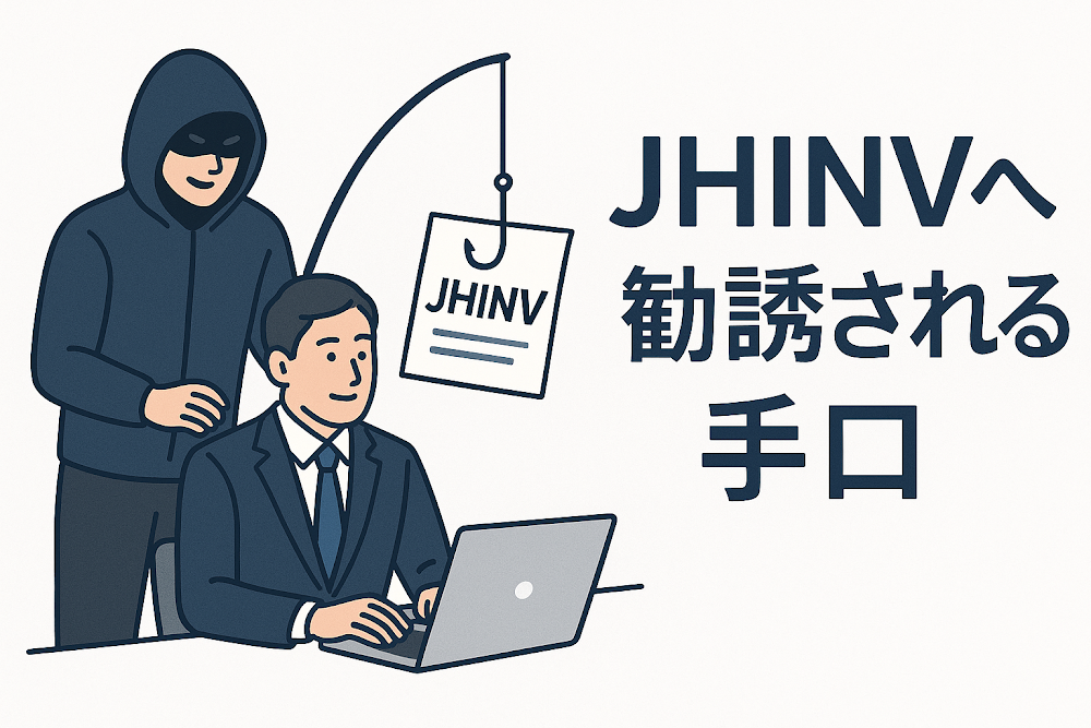 JHINVへ勧誘される手口