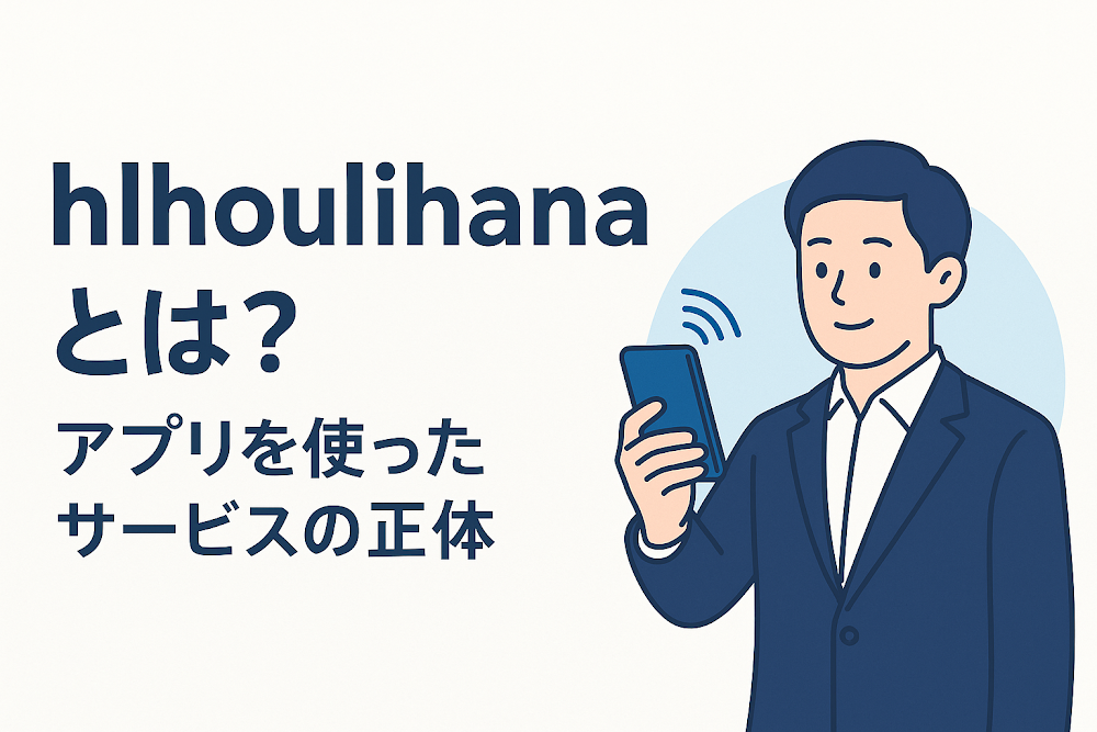 hlhoulihanaとは？アプリを使ったサービスの正体
