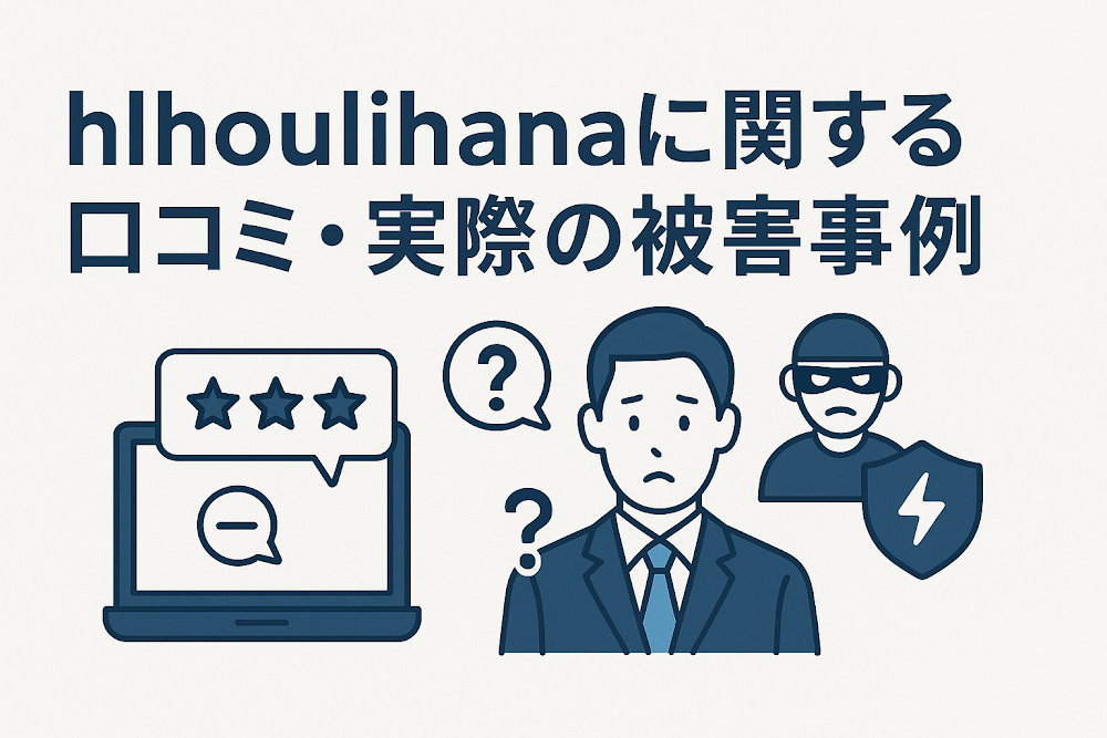 hlhoulihanaに関する口コミ・実際の被害事例