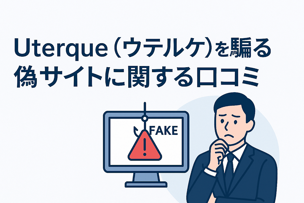 Uterque(ウテルケ)を騙る偽サイトに関する口コミ