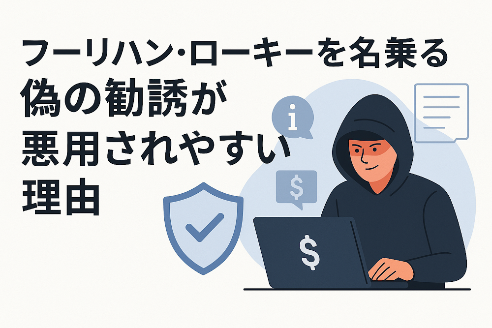 フーリハン・ローキーを名乗る偽の勧誘が悪用されやすい理由