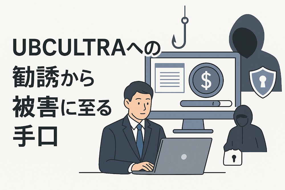 UBCULTRAへの勧誘から被害に至る手口