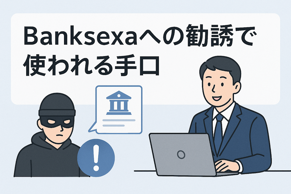 Banksexa（velmorininvest.com）への勧誘で使われる手口