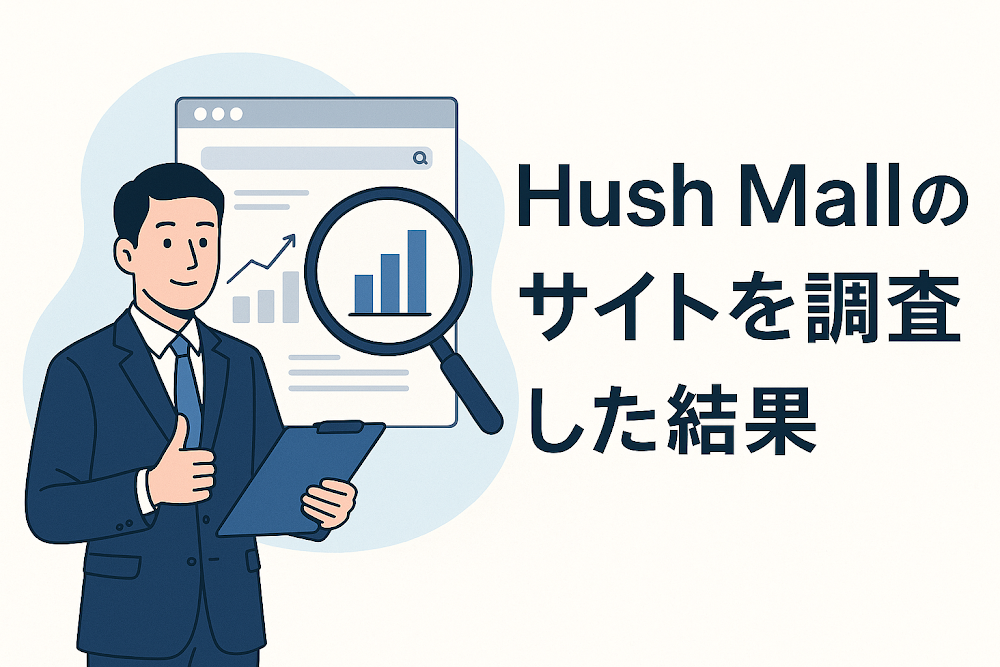 Hush Mallのサイトを調査した結果