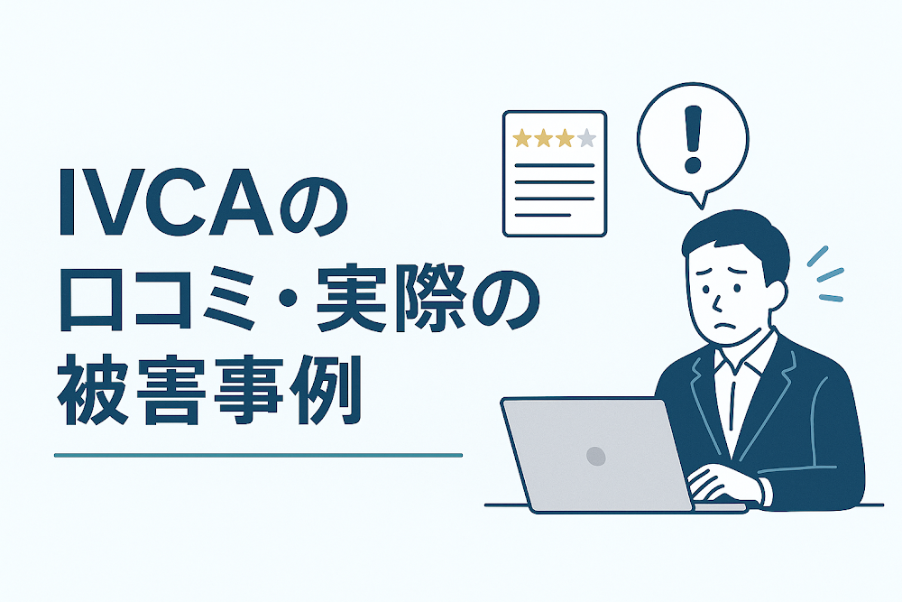 IVCAの口コミ・実際の被害事例