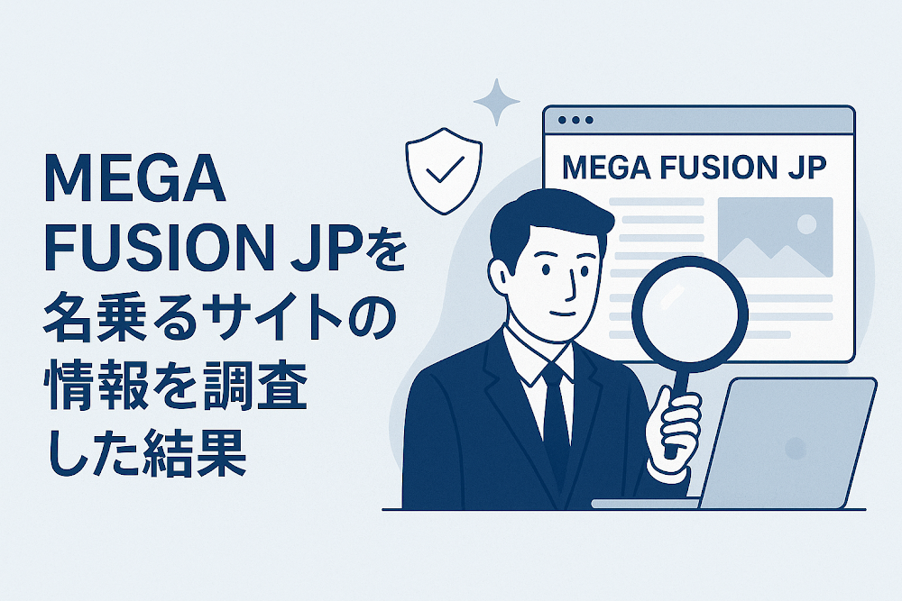 MEGA FUSION JP（jpmegafusion.cc）を名乗るサイトの情報を調査した結果
