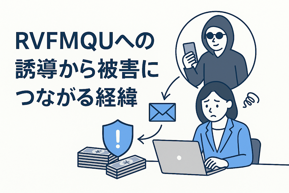 RVFMQUへの誘導から被害につながる経緯