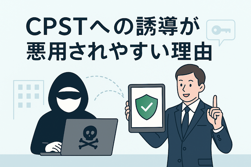 CPSTへの誘導が悪用されやすい理由
