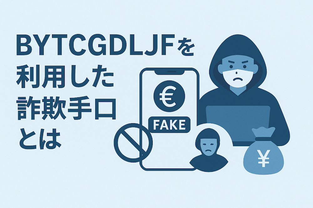 BYTCGDLJFを利用した詐欺手口とは