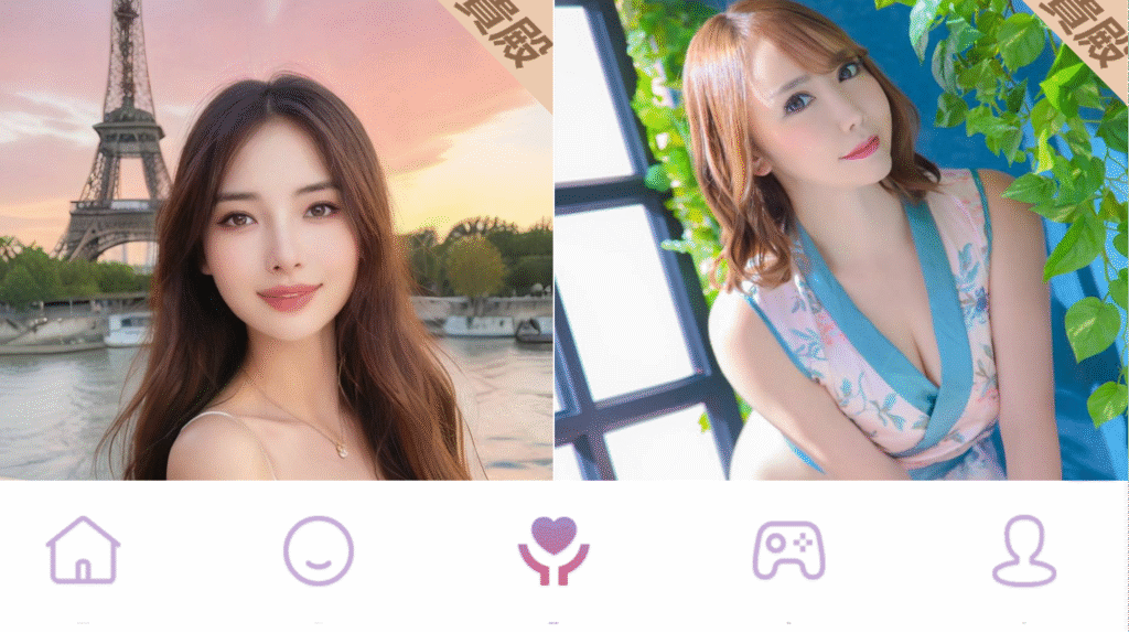 星月の約束を名乗るサイト掲載画像にAI生成を思わせる特徴がみられる