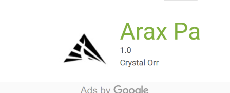 Arax Paを名乗るアプリAppBrain
