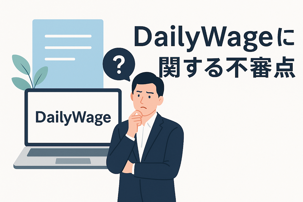 DailyWageに関する不審点