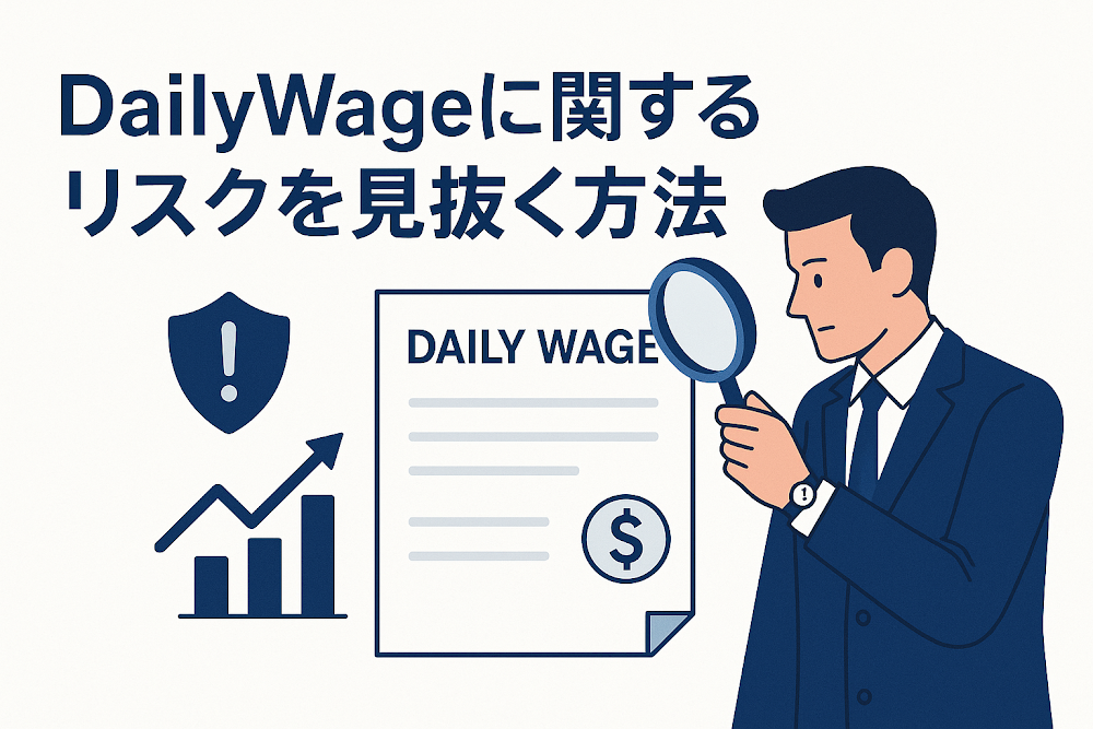 DailyWageに関するリスクを見抜く方法