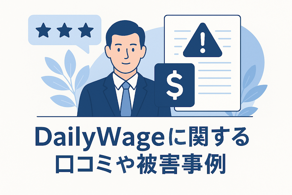 DailyWageに関する口コミや被害事例