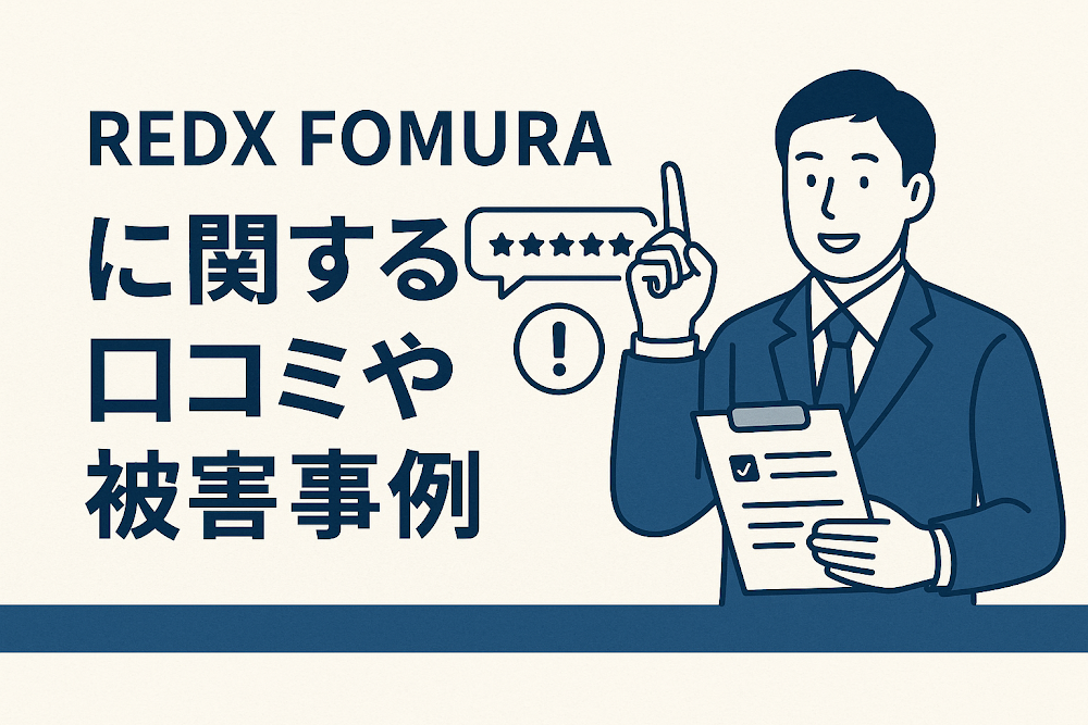 REDX FOMURA（redxformula.com）に関する口コミや被害事例
